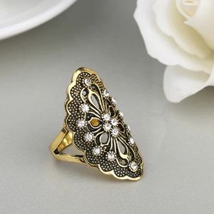 Bohemian Gold and Black Ring